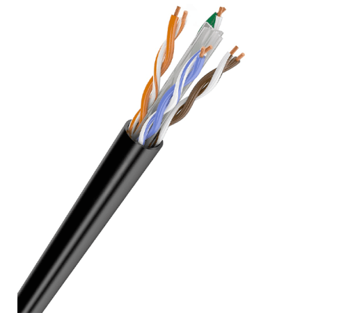Кабель UTP CAT6E 1 метр 4pair 0.57CCA V COM