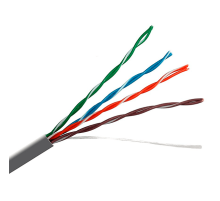 Кабель UTP CAT5E 1 метр 4pair 0.50CCA V COM