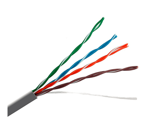 Кабель UTP CAT5E 1 метр 4pair 0.50CCA V COM