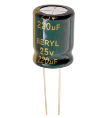 Конденсатор 25v 220uf