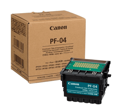 Печатающая головка CANON PF-04 для IPF650 / IPF655 / IPF670 / IPF671 / IPF680 / IPF681 / IPF685 / IPF686 / IPF750 / IPF755 / IPF760 / IPF765 / IPF770 / IPF771 / IPF780 / IPF781 / IPF785 / IPF786 / IPF830 / IPF831 / IPF840 / IPF841 / IPF850 / IPF851 Origin