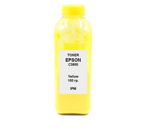 Тонер для EPSON C3800 Yellow 100гр. IPM