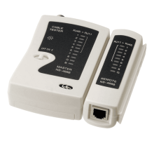 Тестер кабеля RJ 45 / RJ 12 (V COM)