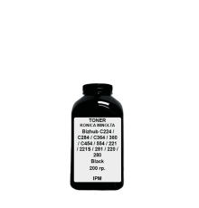 Тонер для KONICA MINOLTA Bizhub C224 / C284 / C364 / 360 / C454 / 554 / 221 / 221S / 281 / 220 / 280 black 200гр.