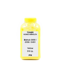 Тонер для KONICA MINOLTA Bizhub C650 / C550 / C451 Yellow 510гр.