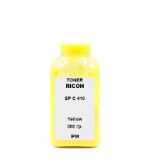 Тонер для RICOH SP C 410 Yellow 360гр. IPM