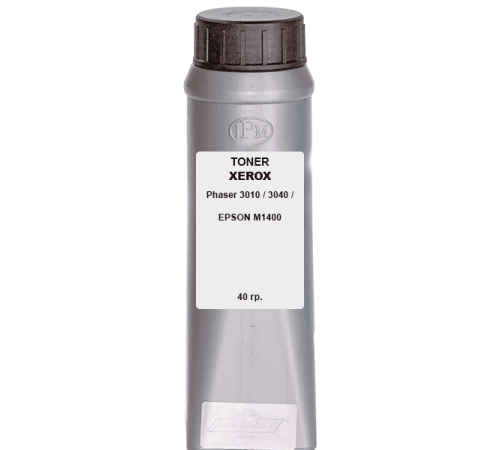 Тонер для XEROX Phaser 3010 / 3040 / EPSON M1400 40гр. IPM
