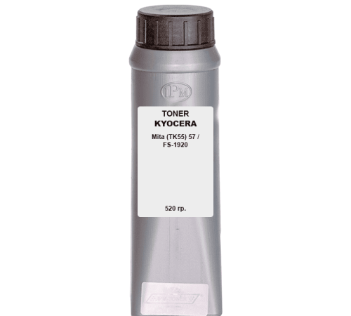 Тонер для KYOCERA Mita (TK55) 57 / FS-1920 520гр. IPM Тонер для KYOCERA Mita (TK55) 57 / FS-1920 520гр. IPM