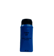 Тонер для HP Сolor LaserJet CP1215 Cyan  45 гр. IPM