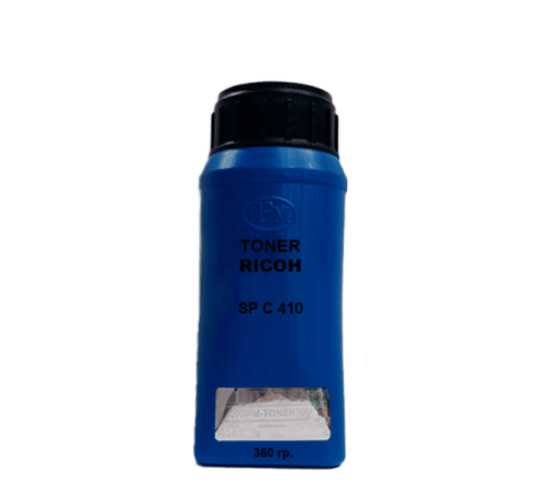Тонер для RICOH SP C 410 Cyan 360гр. IPM Тонер для RICOH SP C 410 Cyan 360гр. IPM