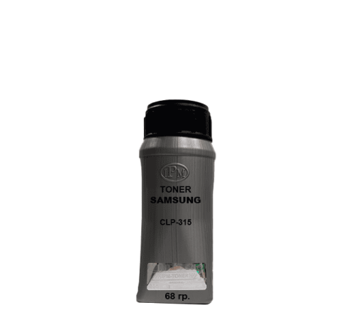 Тонер для SAMSUNG CLP-315 Black 68 гр. IPM Тонер для SAMSUNG CLP-315 Black 68 гр. IPM