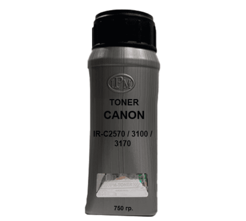 Тонер для CANON IR-C2570 / 3100 / 3170 Black 750гр. IPM в Алматы