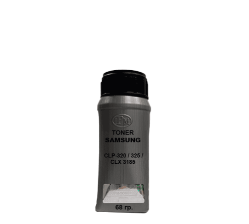 Тонер для SAMSUNG CLP-320 / 325 / CLX 3185 Black 68 гр. IPM Тонер для SAMSUNG CLP-320 / 325 / CLX 3185 Black 68 гр. IPM
