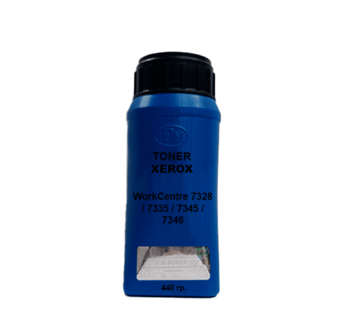 Тонер для XEROX WorkCentre 7328 / 7335 / 7345 / 7346 Cyan 440 гр. IPM Тонер для XEROX WorkCentre 7328 / 7335 / 7345 / 7346 Cyan 440 гр. IPM