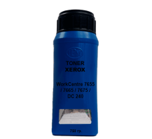 Тонер для XEROX WorkCentre 7655 / 7665 / 7675 / DC 240 Cyan 750 гр. IPM