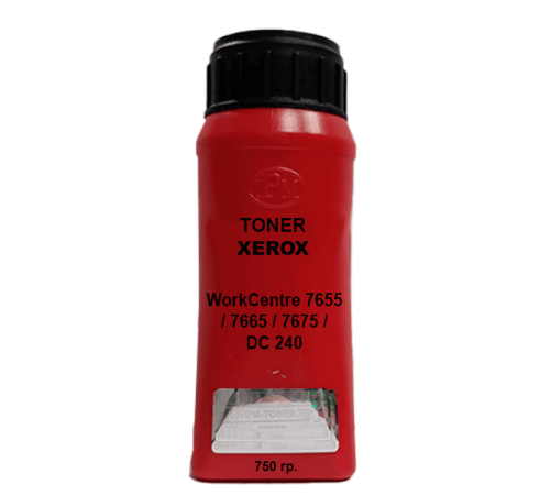 Тонер для XEROX WorkCentre 7655 / 7665 / 7675 / DC 240 Magenta 750 гр. IPM Тонер для XEROX WorkCentre 7655 / 7665 / 7675 / DC 240 Magenta 750 гр. IPM
