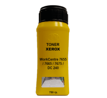 Тонер для XEROX WorkCentre 7655 / 7665 / 7675 / DC 240 Yellow 750 гр. IPM