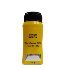 Тонер для XEROX WorkCentre 7132 / 7232 / 7242 Yellow 240 гр. IPM