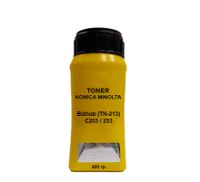 Тонер для KONICA MINOLTA Bizhub (TN-213) C203 / 253 yellow 420 гр. IPM
