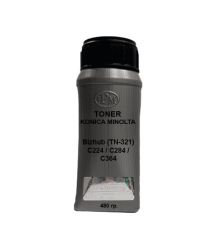 Тонер для KONICA MINOLTA Bizhub (TN-321) C224 / C284 / C364 black 480 гр. IPM