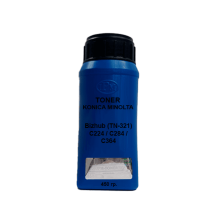 Тонер для KONICA MINOLTA Bizhub (TN-321) C224 / C284 / C364 cyan 450 гр. IPM