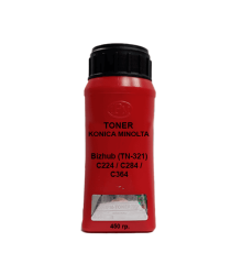 Тонер для KONICA MINOLTA Bizhub (TN-321) C224 / C284 / C364 magenta 450 гр. IPM