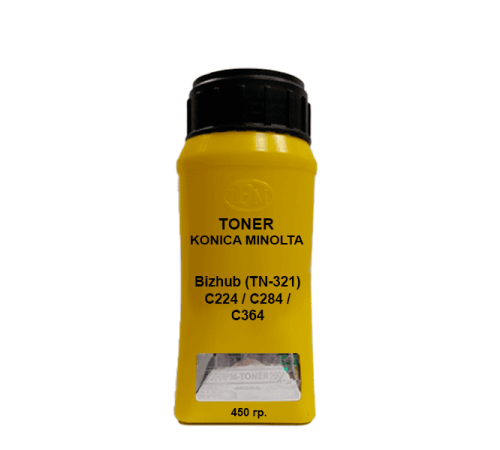 Тонер для KONICA MINOLTA Bizhub (TN-321) C224 / C284 / C364 yellow 450 гр. IPM Тонер для KONICA MINOLTA Bizhub (TN-321) C224 / C284 / C364 yellow 450 гр. IPM
