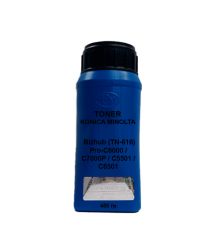 Тонер для KONICA MINOLTA Bizhub (TN-616) Pro-C6000 / C7000P / C5501 / C6501 cyan 450 гр.