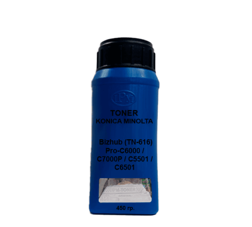Тонер для KONICA MINOLTA Bizhub (TN-616) Pro-C6000 / C7000P / C5501 / C6501 cyan 450 гр. Тонер для KONICA MINOLTA Bizhub (TN-616) Pro-C6000 / C7000P / C5501 / C6501 cyan 450 гр.