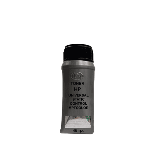Тонер для HР UNIVERSAL STATIC CONTROL MPTCOLOR Black 45гр. Тонер для HР UNIVERSAL STATIC CONTROL MPTCOLOR Black 45гр.