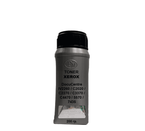 Тонер для XEROX DocuCentre IV2260 / C2020 / C2270 / C3370 / C4470 / 5570 / 7435 Black 200гр.