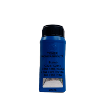Тонер для KONICA MINOLTA Bizhub C224 / C284 / C364 / 360 / C454 / 554 / 221 / 221S / 281 / 220 / 280 cyan 200гр.
