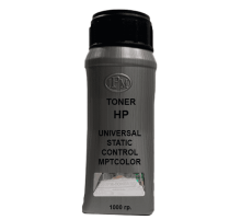 Тонер для HР UNIVERSAL STATIC CONTROL MPTCOLOR Black 1000гр.
