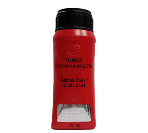 Тонер для KONICA MINOLTA Bizhub C650 / C550 / C451 Magenta 510гр.