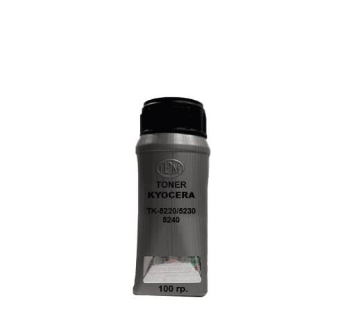 Тонер для KYOCERA  TK-5220/5230/5240 black 100 гр. IPM в Алматы