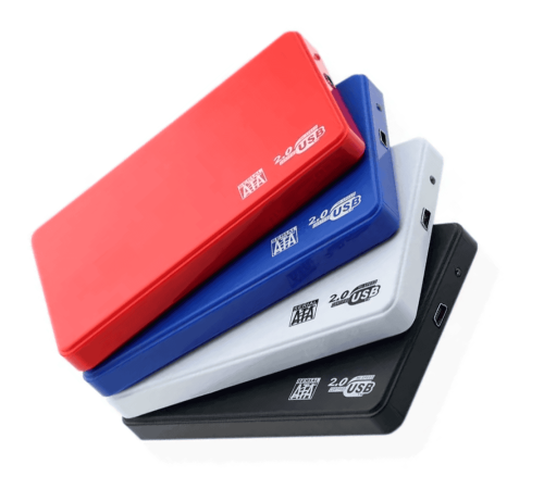 Внешний корпус для жесткого диска 2.5 дюйма HDD/SSD с интерфейсом USB 3.0.