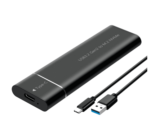 Внешний корпус для NVMe SSD с разъемом USB 3.0.
