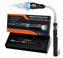 Инструмент для поиска, телескопическая штанга (17–57 см) с магнитом 22 мм и фонариком