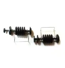 Ролик выхода крышки печки + пружина (пара) для HP LJ M130