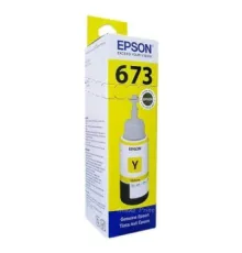 Контейнер с чернилами №673 yellow EPSON L800 70ml ОЕМ