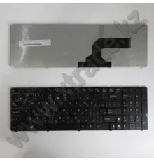 Клавиатура для ноутбука ASUS G51VX/X61/K52/G60 (ASU19-RU-BLACK-A), черная, рус.